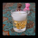 شمع ورق طلا سایز کوچک
